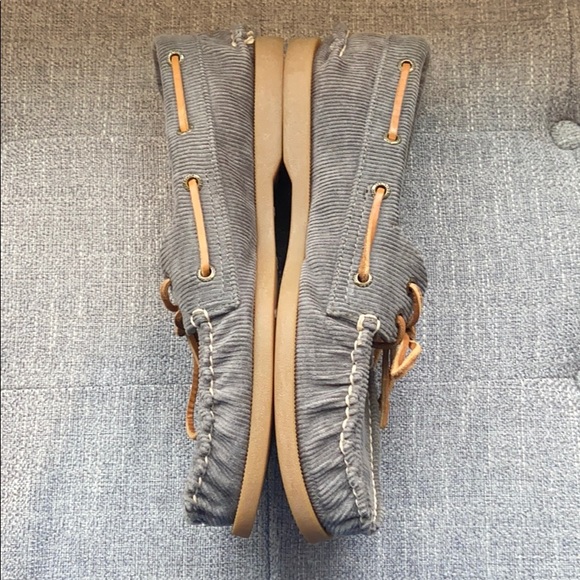 Sperry Top Sider Men’s Corduroy Boat Shoes - Picture 2 of 5